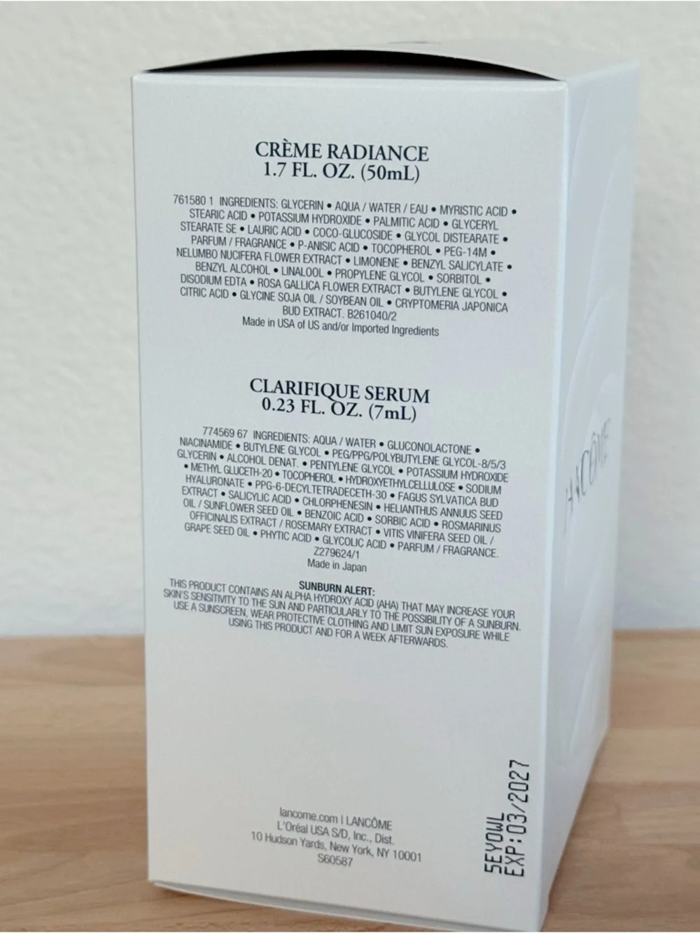 Lancome this limited